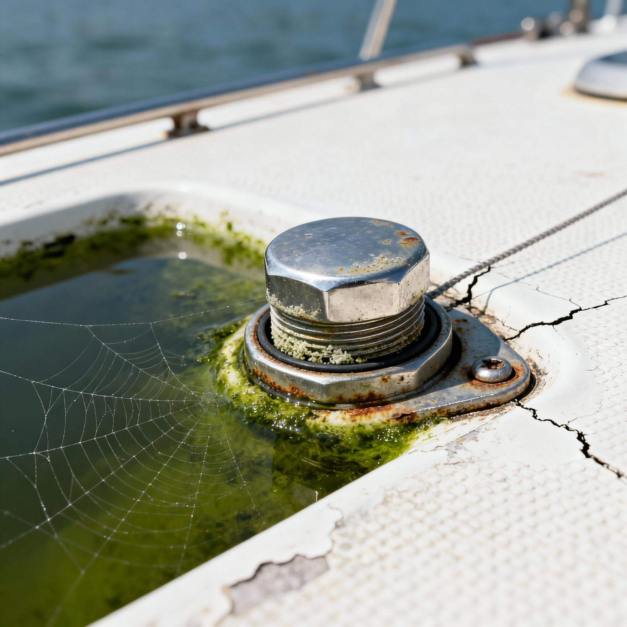 Superior Storage clean drain dry boat water tank