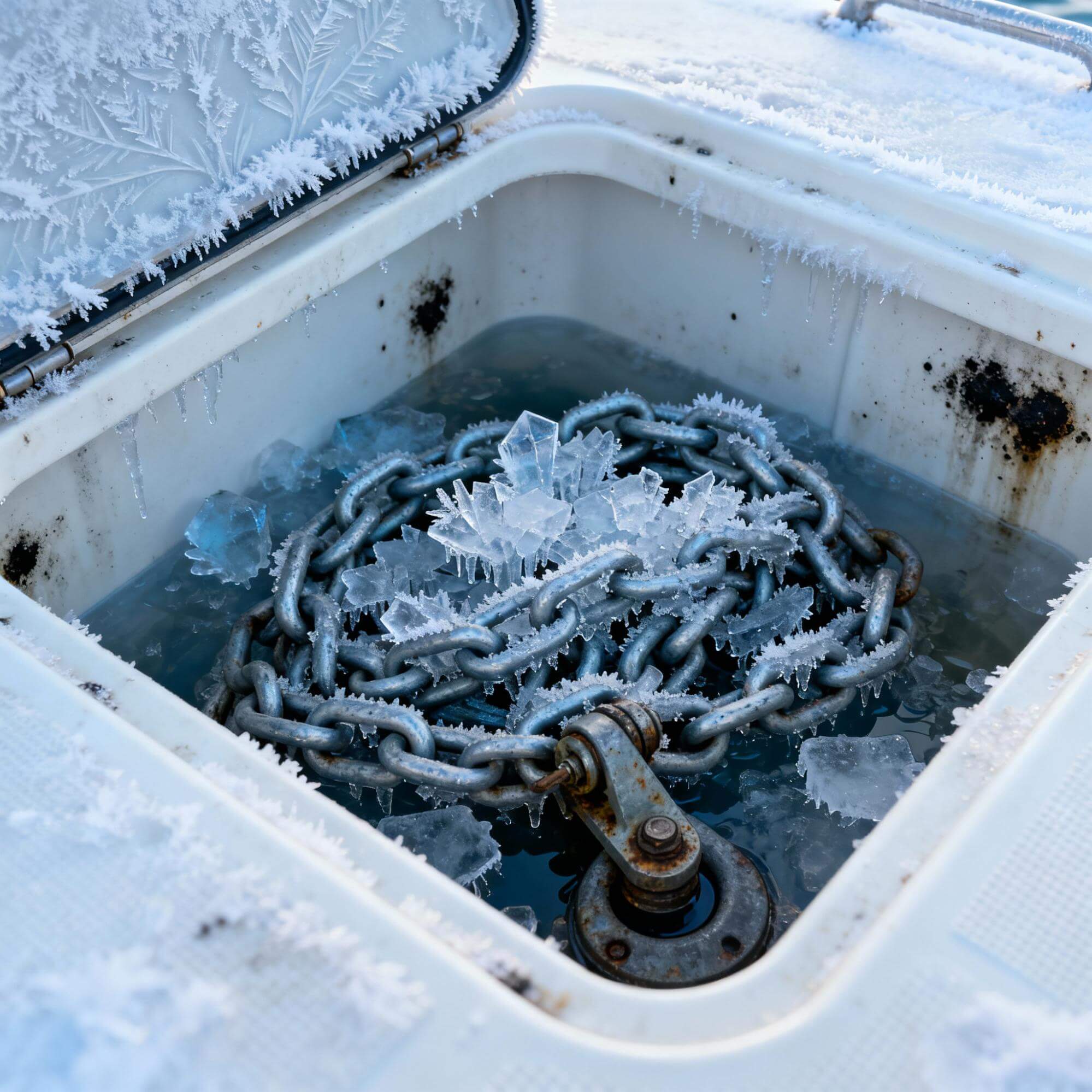 Superior Storage clean inspect store anchor chain