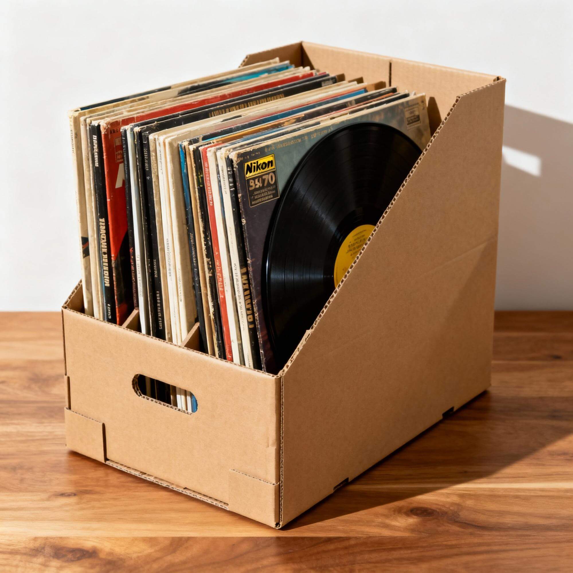 Superior Storage climate controlled storage for vinyl records