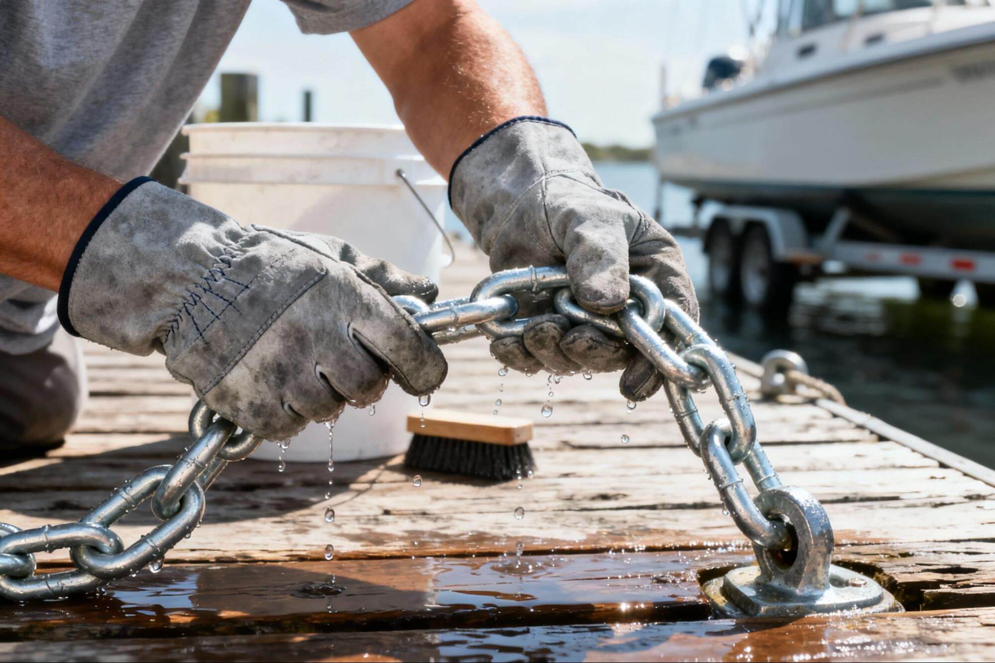Superior Storage how to store anchor chain properly
