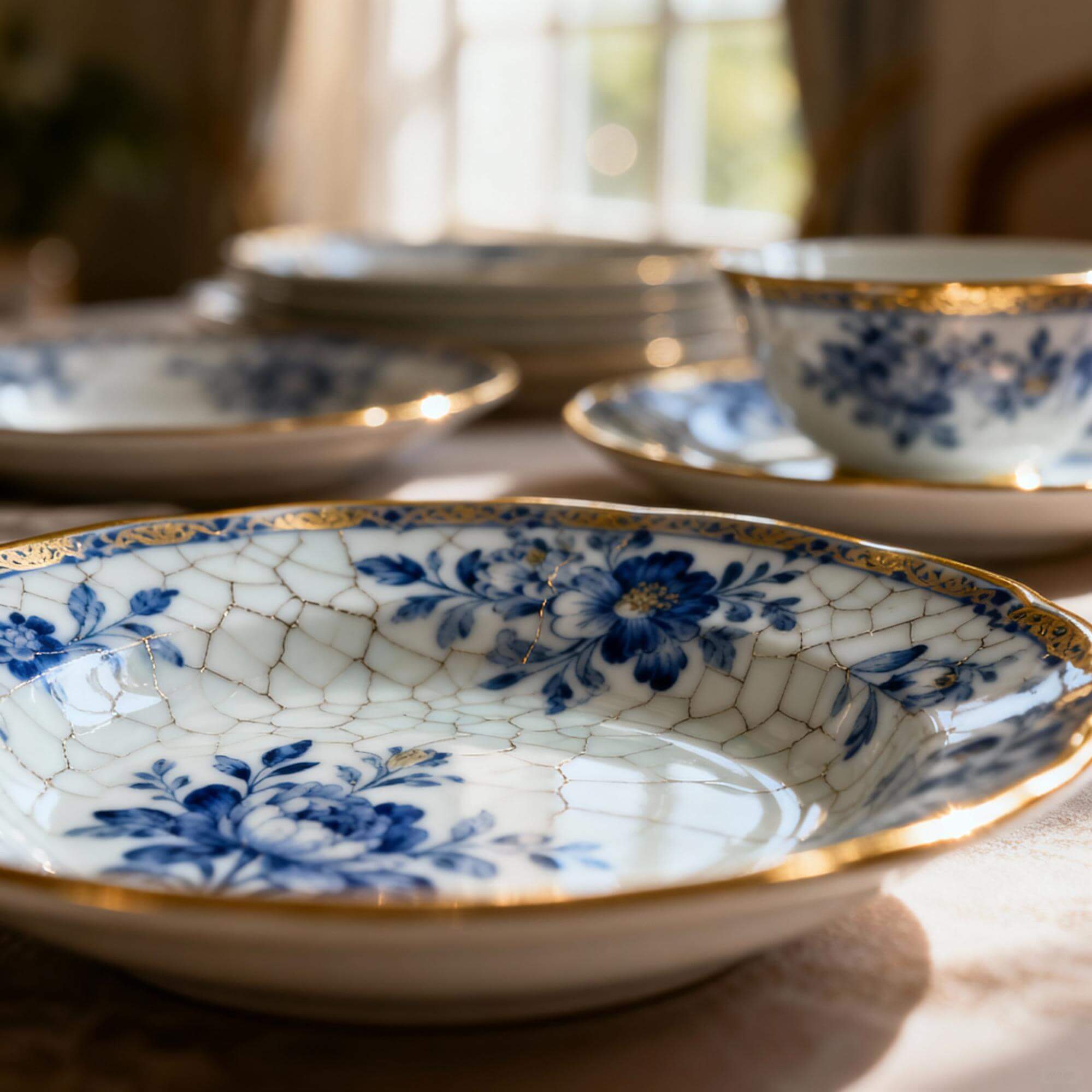 Superior Storage packing crystal and china for storage