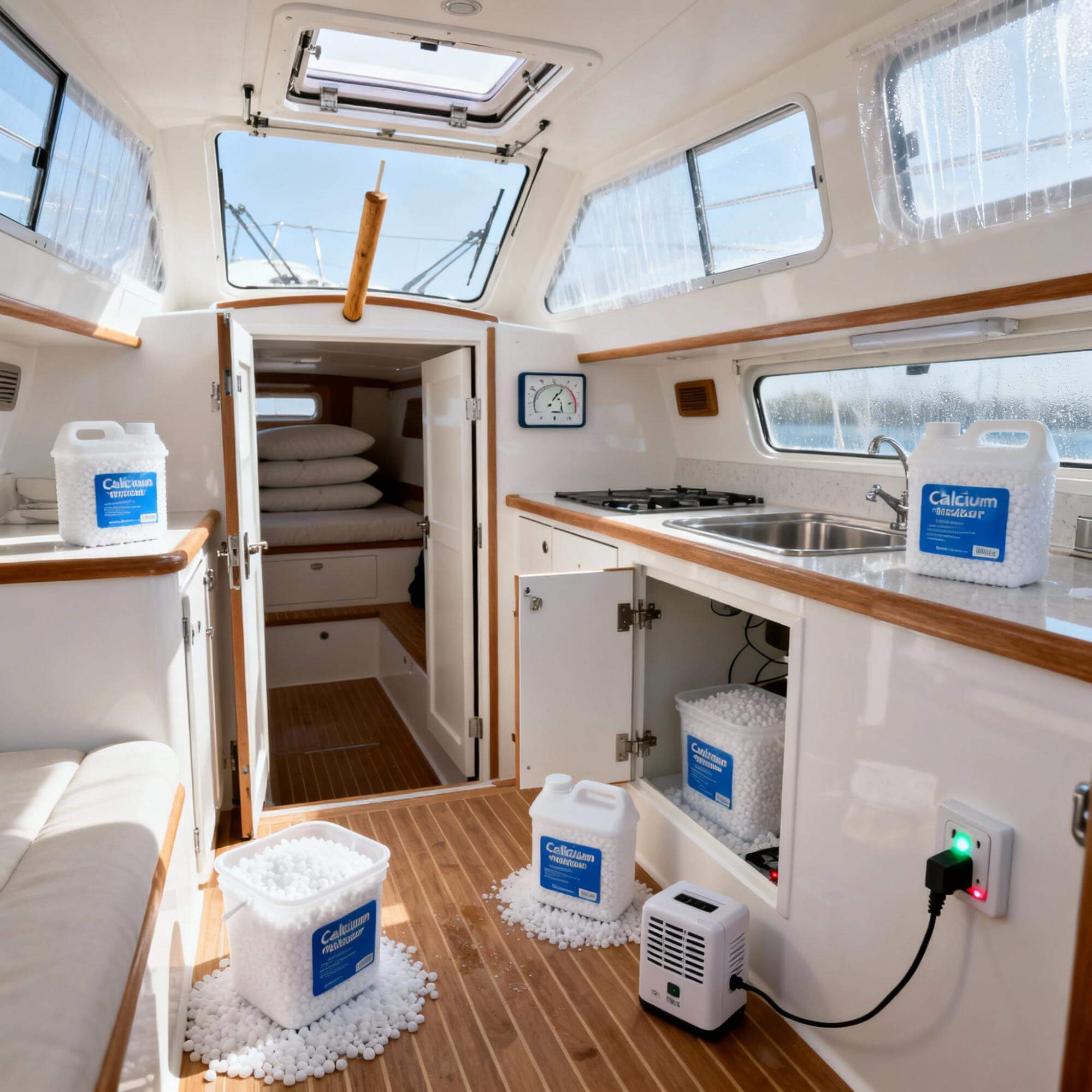 superior storage prevent moisture in boat cabin
